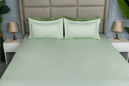 EMBROIDERY BEDSHEET 100% COTTON (3PCS)