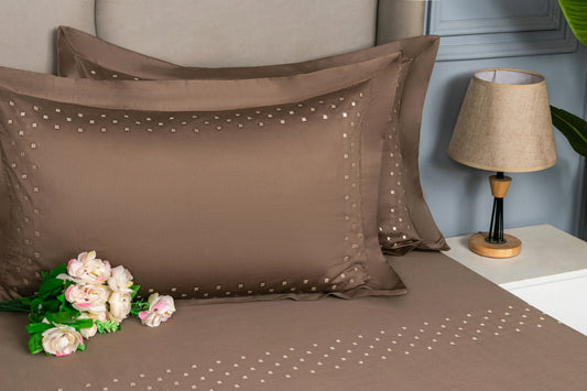 EMBROIDERY BEDSHEET 100% COTTON (3PCS)