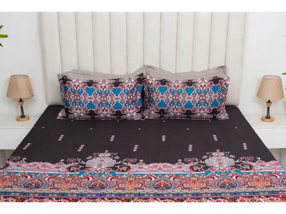 DIGITAL PRINTED BEDSHEET 100% COTTON (3PCS,PRINTED)