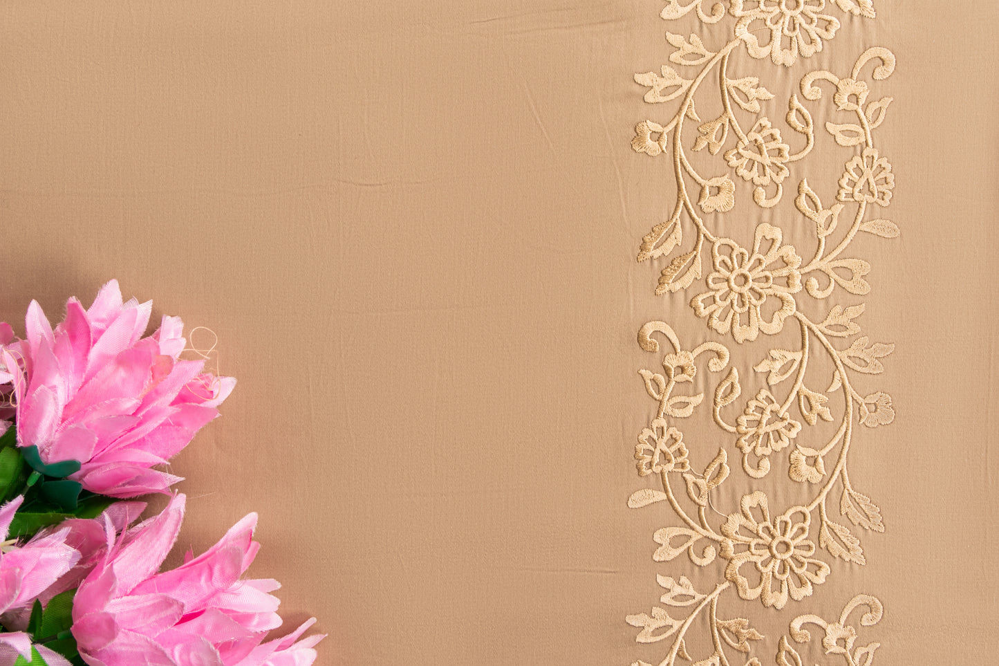 EMBROIDERY BEDSHEET 100% COTTON (3PCS)