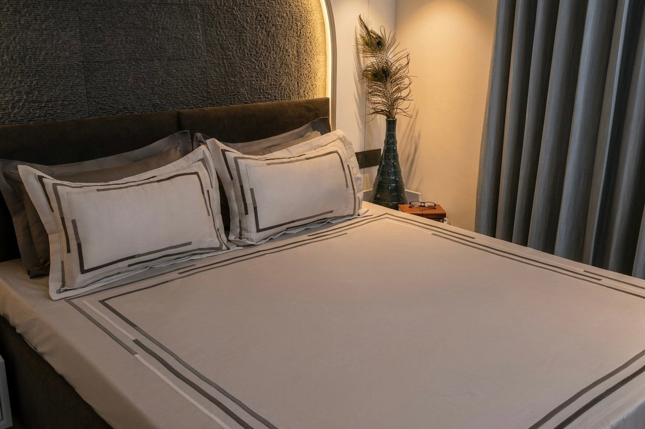 PATCH WORK BEDSHEET (3 Pcs)