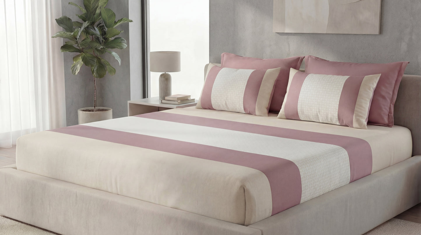 PRINT x PLAIN BEDSHEET (3pcs)