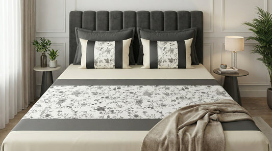 PRINT x PLAIN BEDSHEET (3PCS)