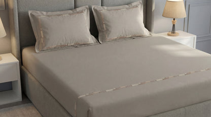 EMBROIDERY BEDSHEET 100% COTTON (3PCS)