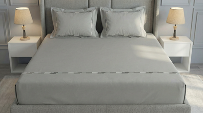 EMBROIDERY BEDSHEET 100% COTTON (3PCS)