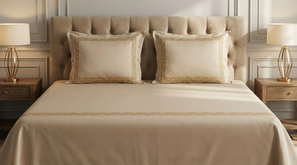 EMBROIDERY BEDSHEET 100% COTTON (3PCS)