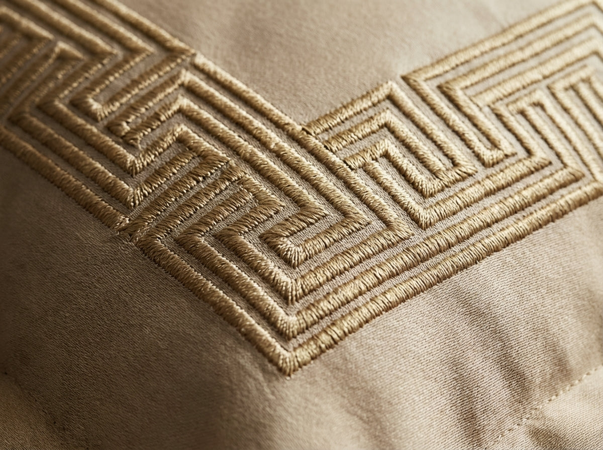EMBROIDERY BEDSHEET 100% COTTON (3PCS)