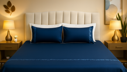 EMBROIDERY BEDSHEET 100% COTTON (3PCS)