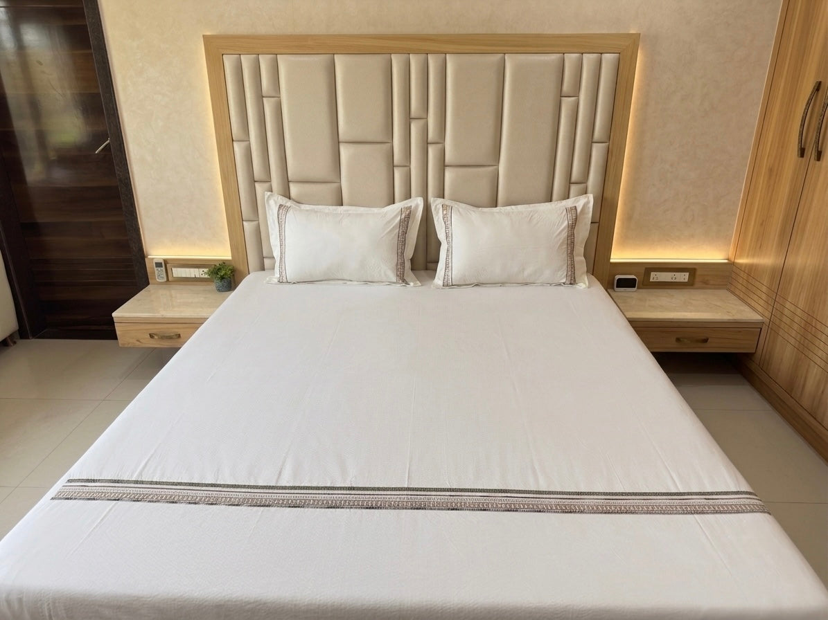 EMBROIDERY BEDSHEET (3Pcs)