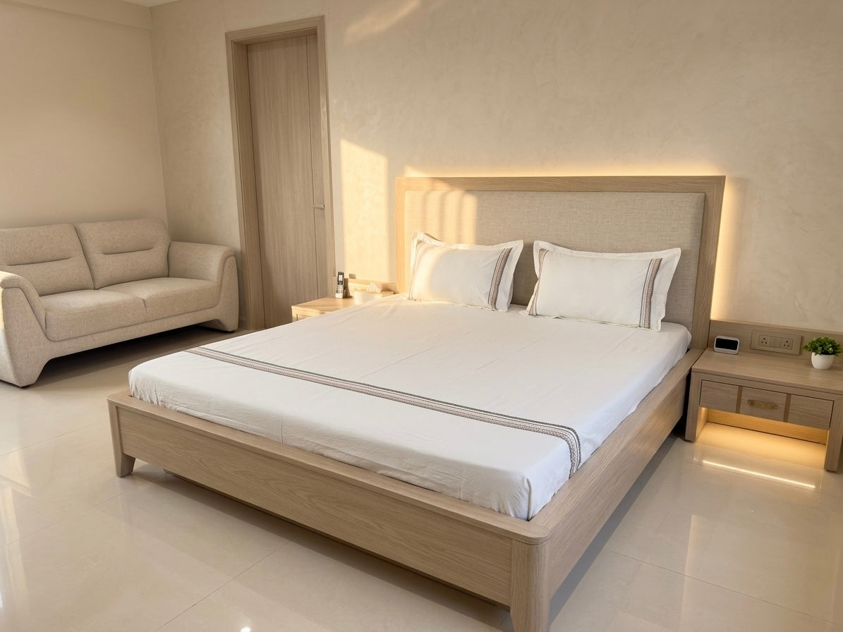 EMBROIDERY BEDSHEET (3Pcs)