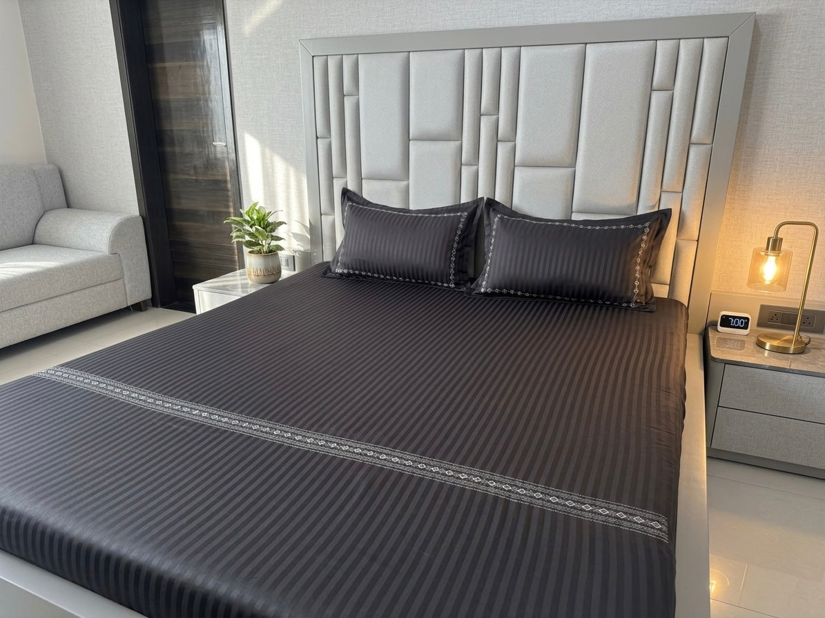 EMBROIDERY BEDSHEET (3Pcs)