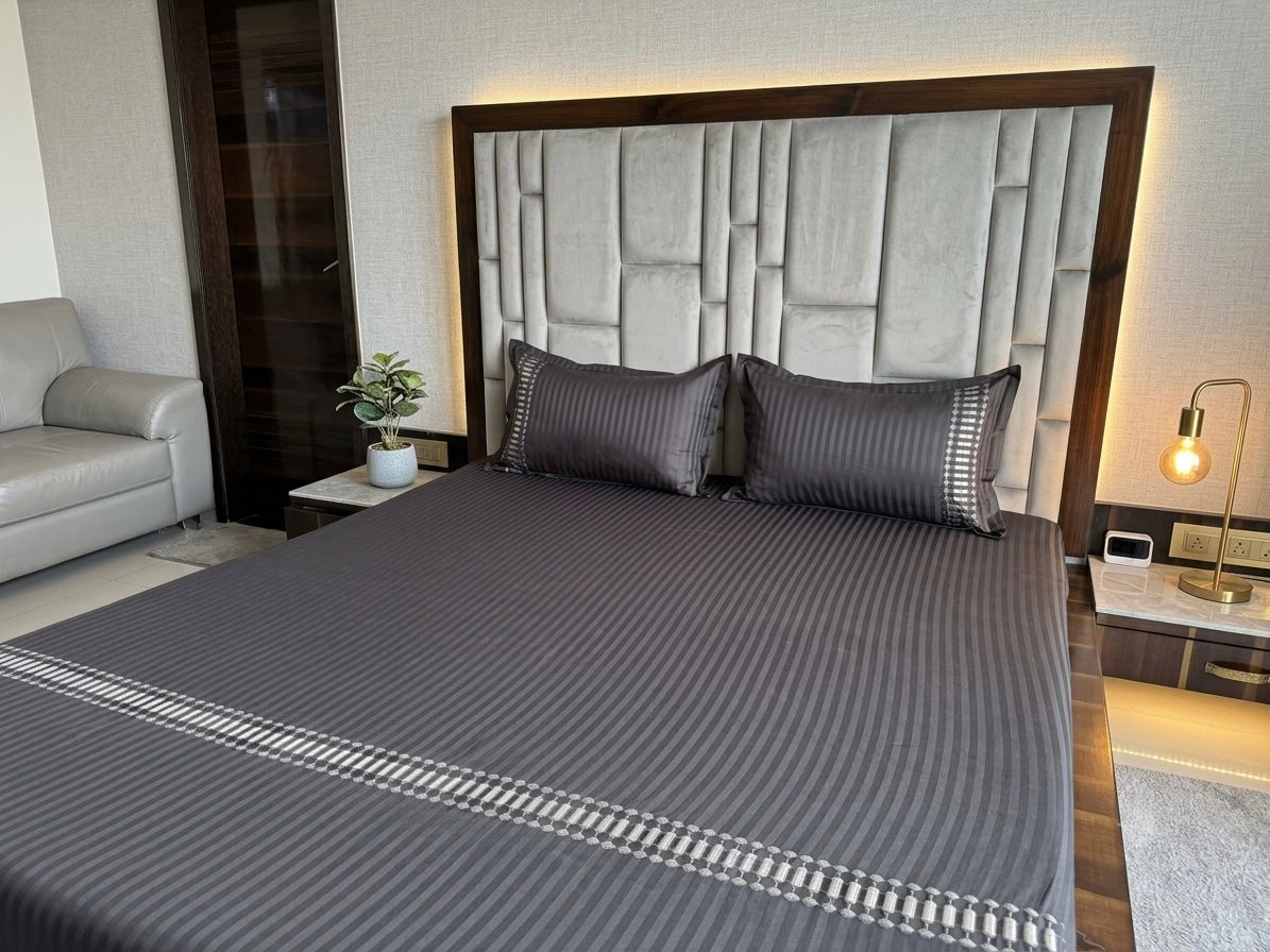 EMBROIDERY BEDSHEET (3Pcs)