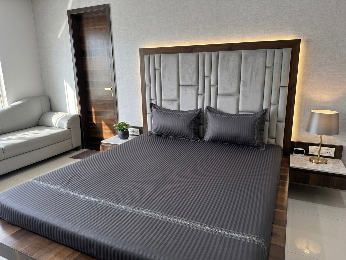 EMBROIDERY BEDSHEET (3Pcs)
