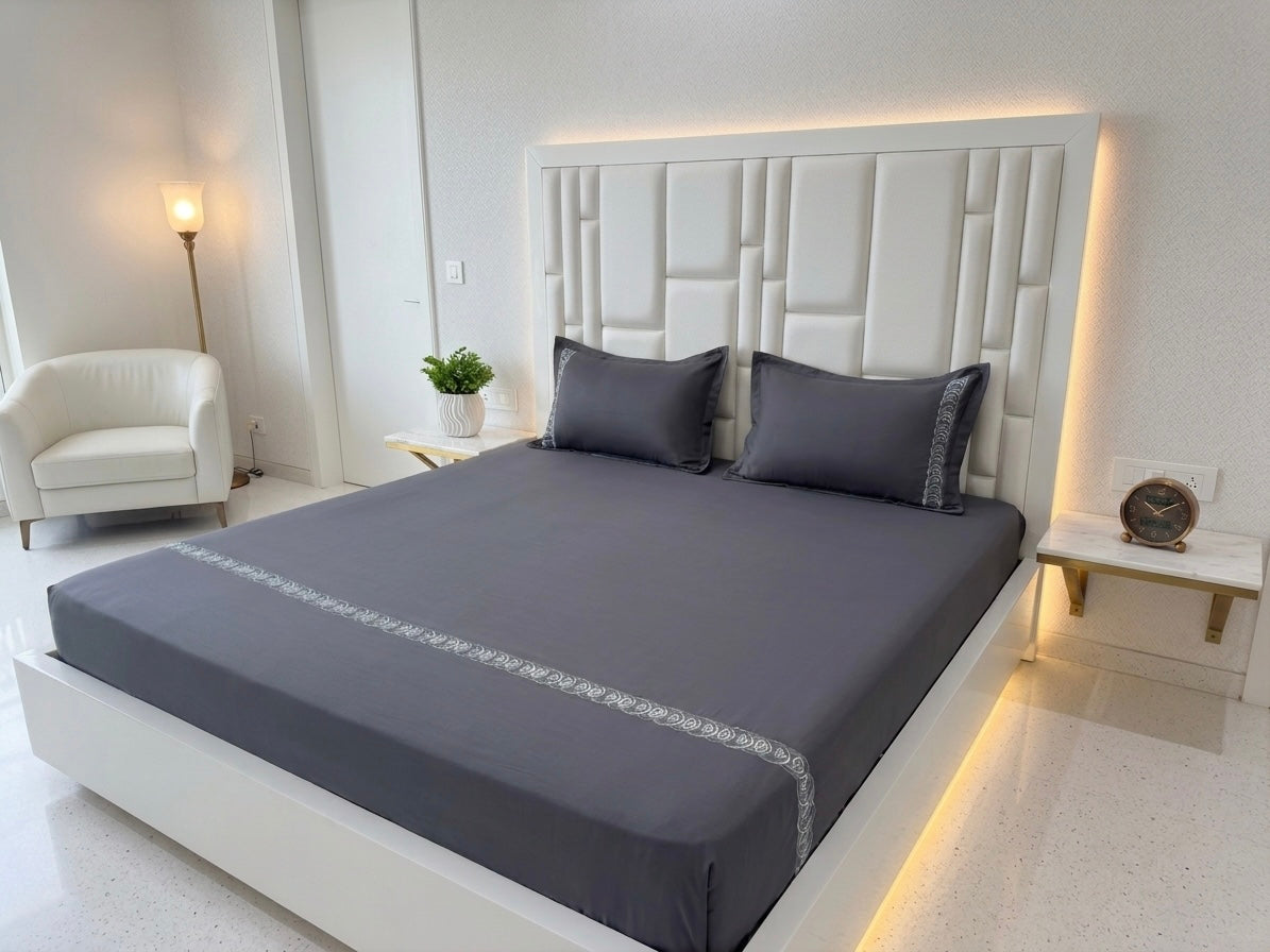 EMBROIDERY BEDSHEET (3Pcs)