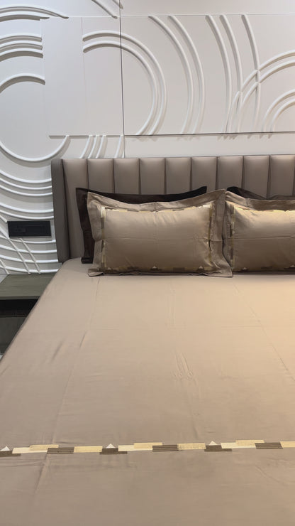 EMBROIDERY BEDSHEET 100% COTTON (3PCS)